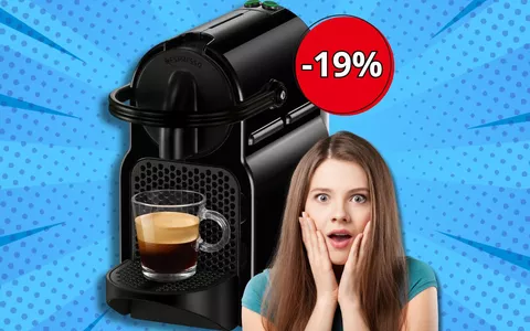 Nespresso Inissia al prezzo PIÙ BASSO: 19% in meno per il caffè TRADIZIONALE
