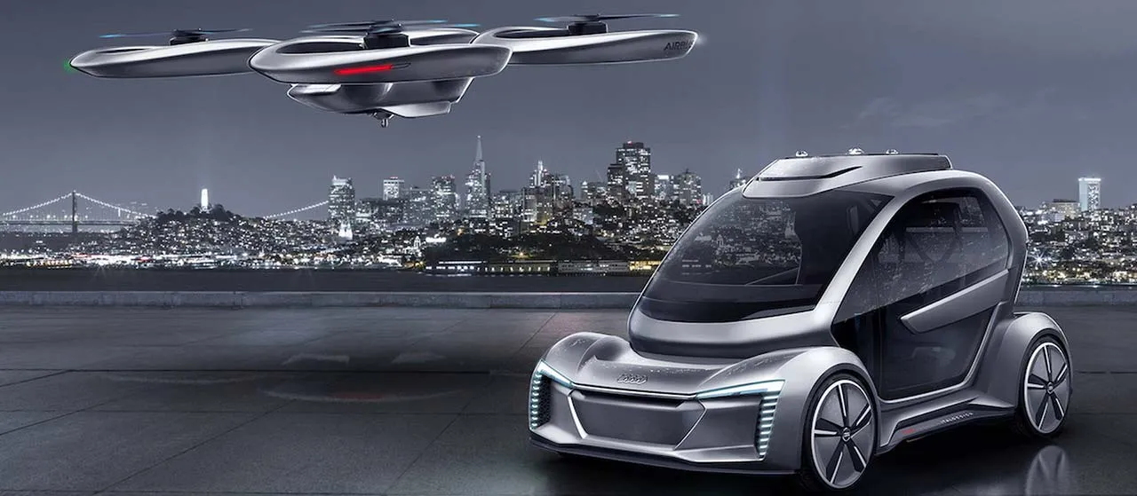 PopUp Next, decolla l'auto attaccata al drone