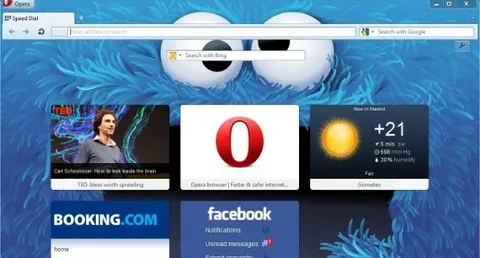 Opera 12 disponibile: più veloce, leggero e bello