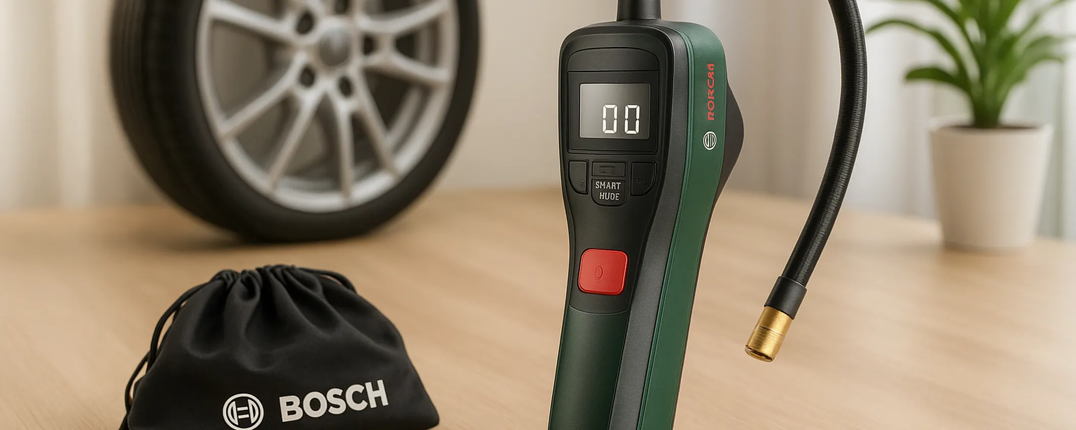 Mai più ruote sgonfie con la mini pompa elettrica Bosch in offerta Amazon