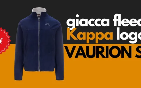 Giacca Kappa VAURION SLIM aggiungi un tocco di stile autentico al