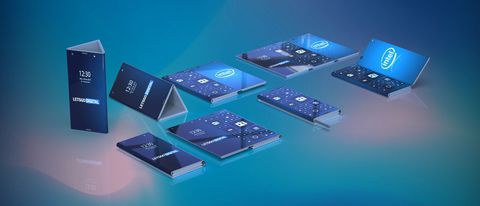 Intel brevetta uno smartphone pieghevole