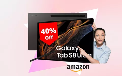 Galaxy Tab S8 Ultra: SCONTO PAZZESCO su Amazon per POCHE ORE