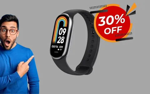 Xiaomi Mi Smart Band 8 con più di 150 modalità sportive a soli 25€