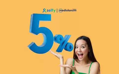SelfyConto: zero canone e interessi al 5%