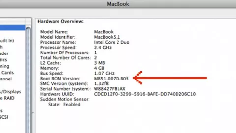 Un firmware nascosto per abilitare 8GB di RAM sui MacBook e MacBook Pro