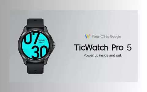 Per la FESTA DEL PAPA' regala il Ticwatch Pro 5: DOPPIO SCONTO su Amazon