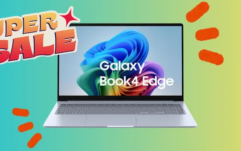 Samsung Galaxy Book4 Edge: risparmia 150€ sul laptop di ultimissima generazione