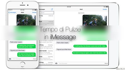 Eliminare foto in iMessage per guadagnare spazio su iPhone