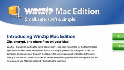 WinZip arriva sulla piattaforma Mac