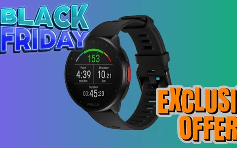 Follia Black Friday Amazon: Running Watch Polar Pacer scontatissimo al -42%