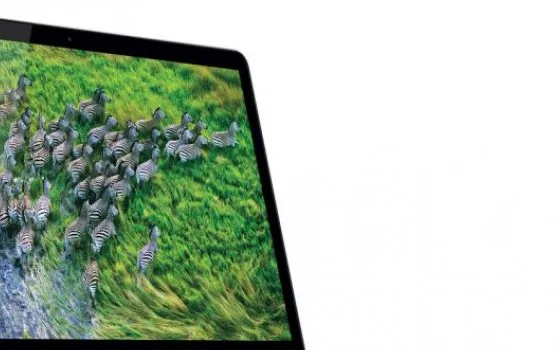 Ecco cosa dice il Web del MacBook Pro con display Retina