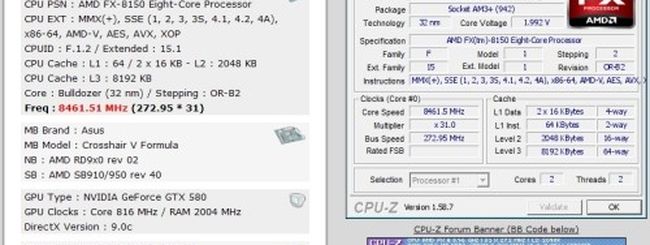 Bulldozer a 8.461 MHz: nuovo record di overclock