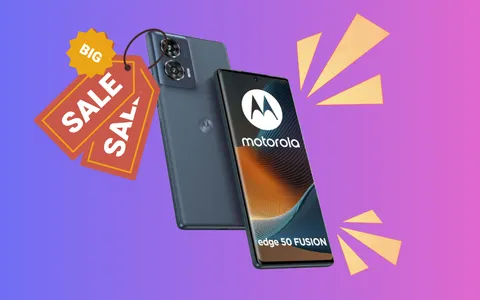 Risparmia più di 150€ sul Motorola edge 50 fusion: il mega sconto è del -38%