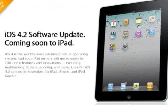 iOS 4.2 in arrivo oggi o martedì 16 ?