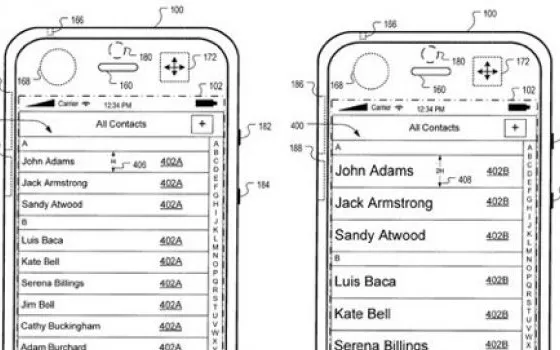 Brevetti: Apple esplora nuove interfacce per iPhone