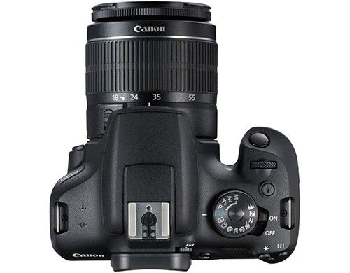 Il design della reflex Canon EOS 2000D
