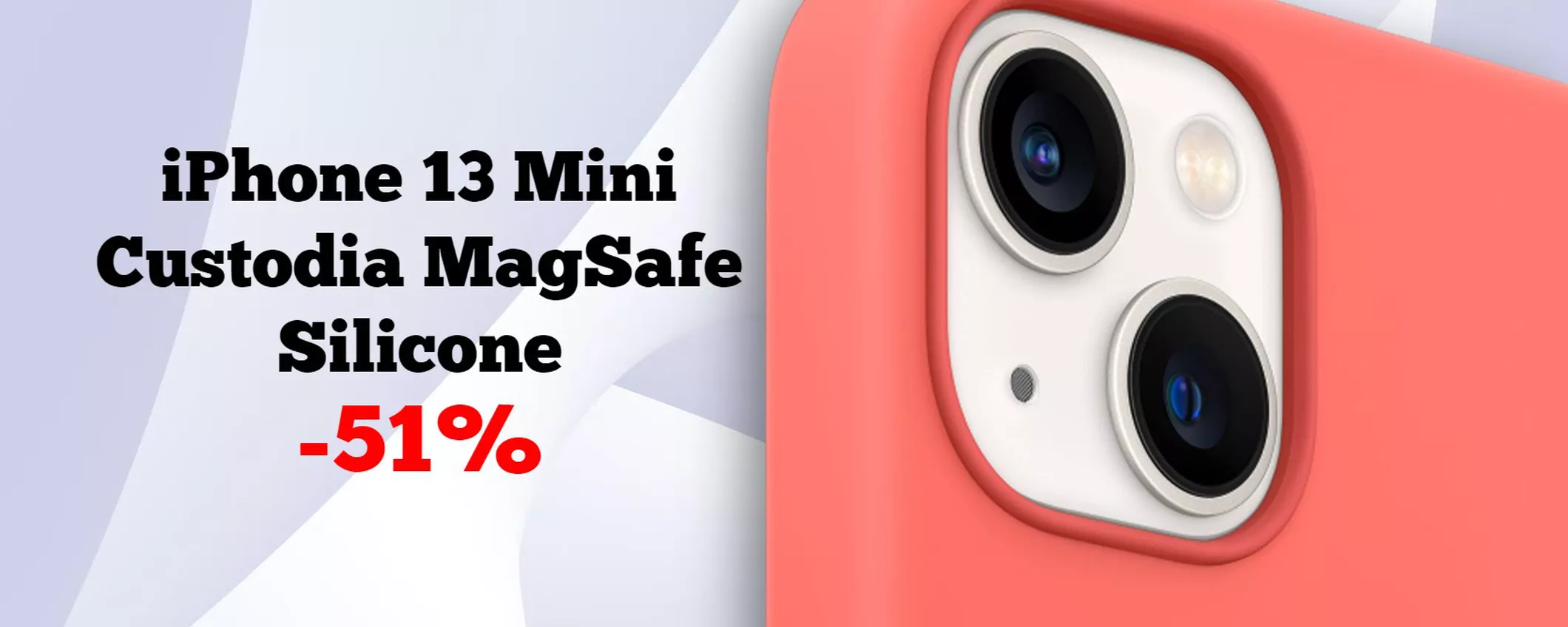 Custodia MagSafe in silicone per iPhone 13 Mini: PROMO BOMBA -51%