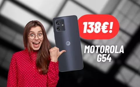 Motorola G54 ad un prezzo da BEST BUY con la doppia promo su eBay