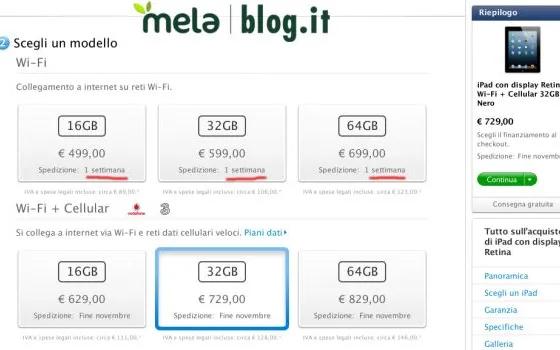 Scorte iPad esaurite: slittano le date di consegna