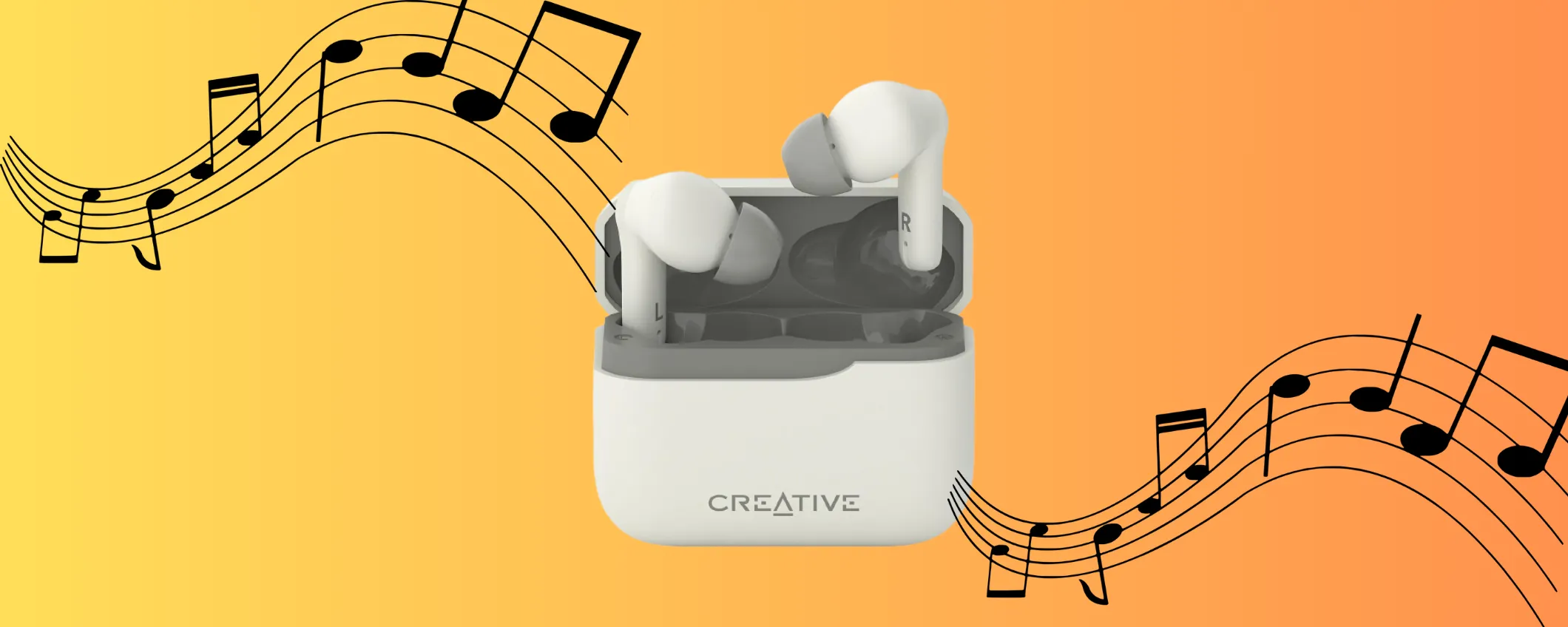 Offerta last minute: ancora per poco gli auricolari CREATIVE sono tuoi a soli 29€