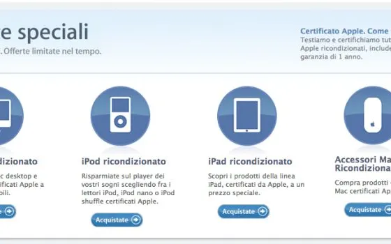 MacSconti su Melablog: tornano gli iPad sul Refurbished Store