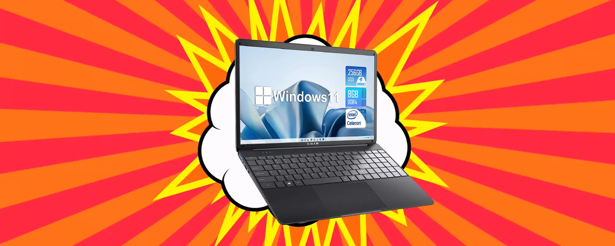 RISPARMIA PIU' DI 700 EURO sul Notebook con Windows 11: FOLLIA AMAZON!