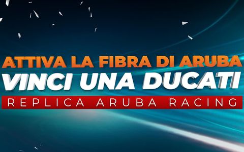 Aruba: Full Optional Fibra ed una Ducati