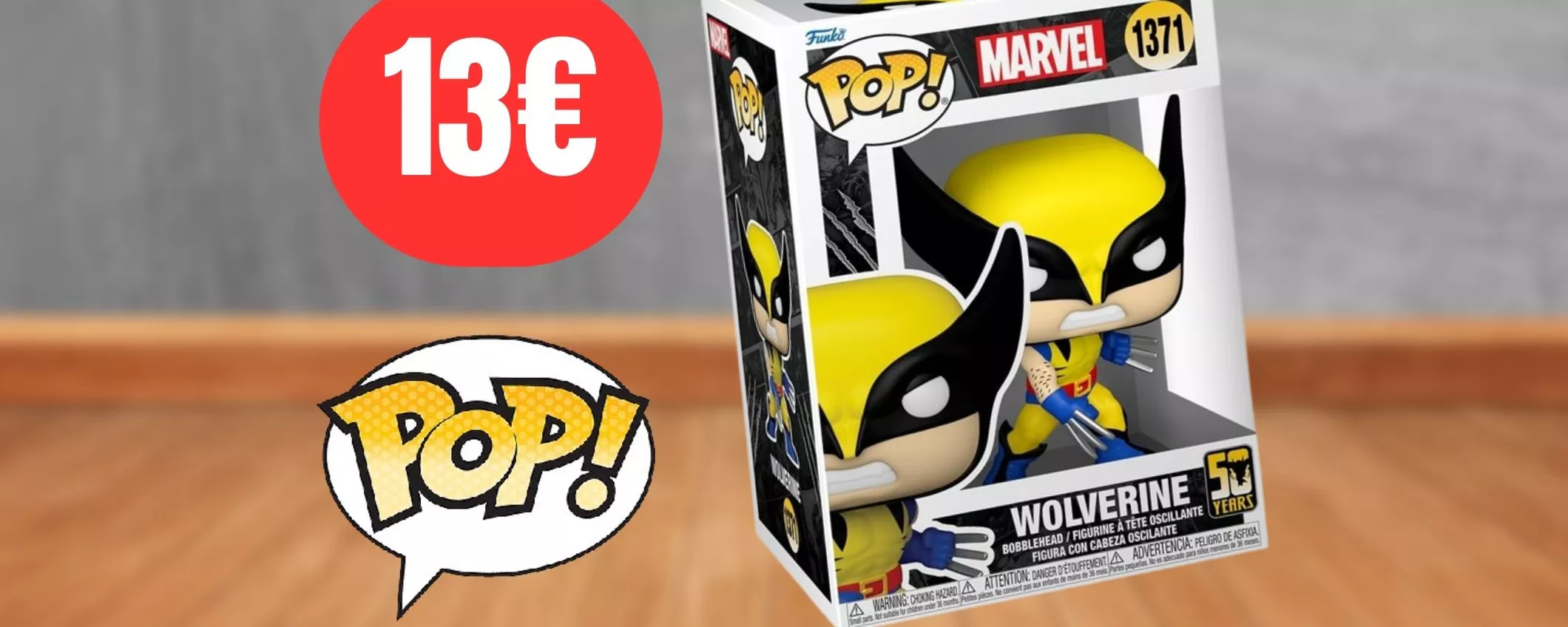 Funko POP! di Wolverine in offerta su Amazon: l'eroe Marvel arricchisce la tua collezione