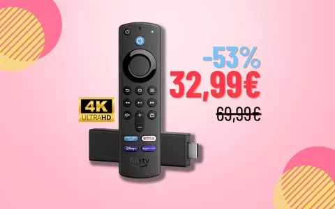 Amazon Fire TV 4K: OFFERTA BOMBA ancora per poche ore (-53%)
