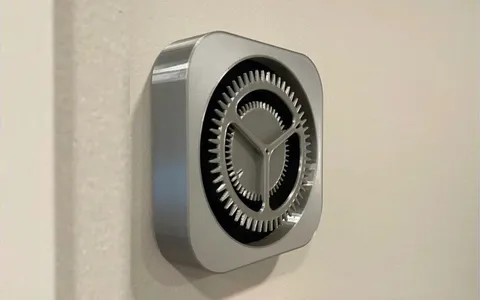 Stampare in 3D un orologio a forma di Icona Impostazioni