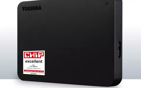 HD Esterno Toshiba 4TB Canvio Basics: solo 79€