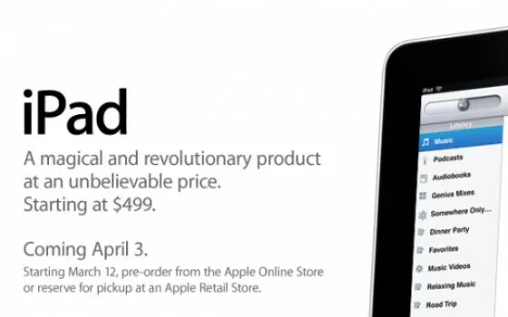 iPad ad Aprile? Colpa del software e non dell'hardware
