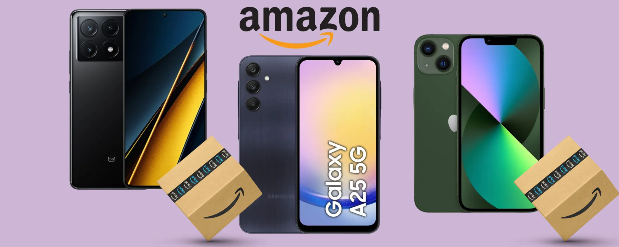 Fuoritutto Amazon: i migliori smartphone con sconti a partire dal -37%