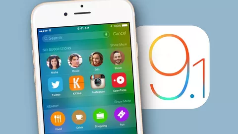 Disponibili iOS 9.1 e Watch OS 2.0.1: tutte le novità