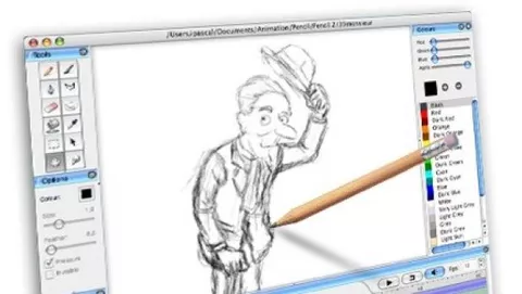 Pencil: applicazione gratuita per disegno e  animazione