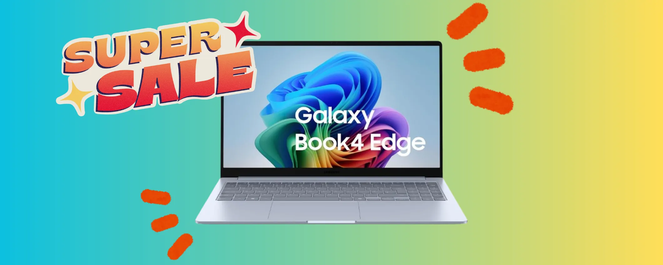 Samsung Galaxy Book4 Edge: risparmia 150€ sul laptop di ultimissima generazione