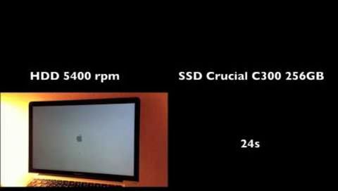 MacBook Pro: HDD vs. SSD