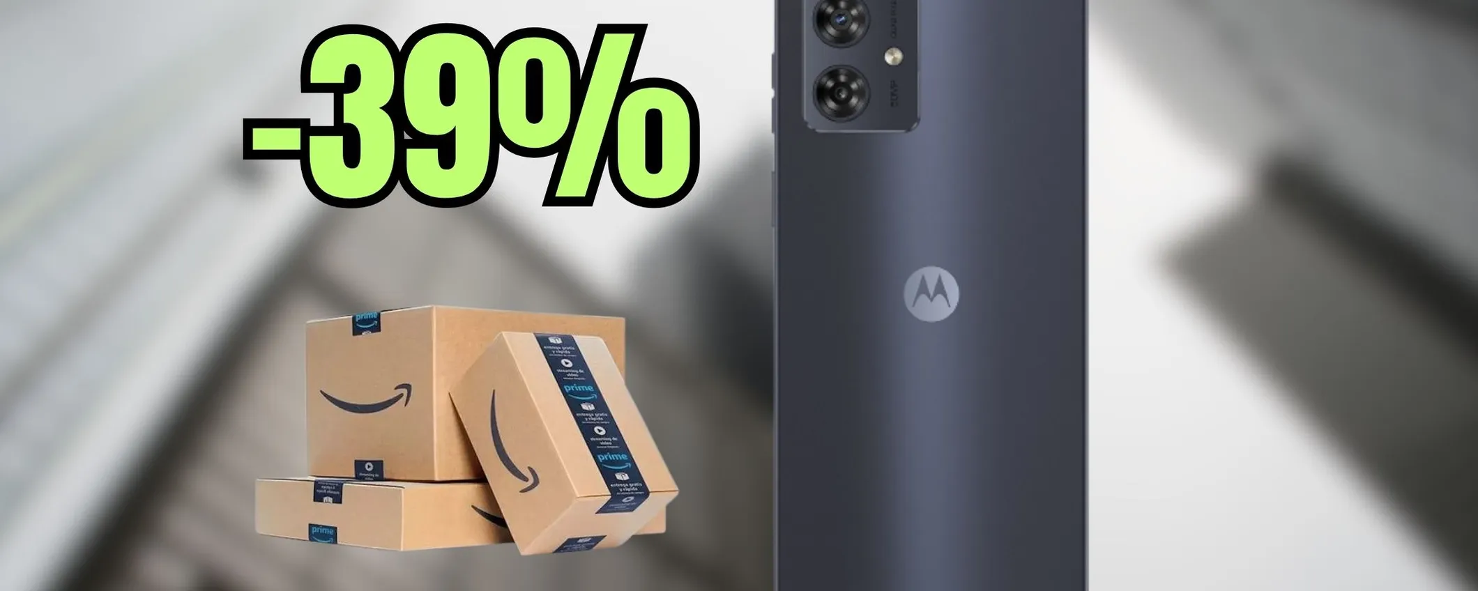 Motorola G54: fotocamera da 50 MP e batteria da 5.000mAH (-39%)
