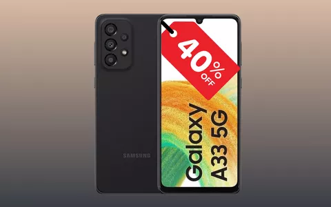 Scopri l'incredibile Samsung Galaxy A33! In offerta su eBay a soli 239€ con il 39%!