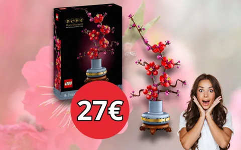 Lego ICONS Albicocco Giapponese: regalo ECONOMICO che stupisce