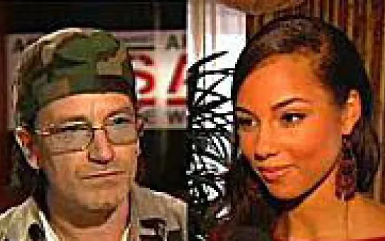 Bono, Alicia & iTunes Vs Aids