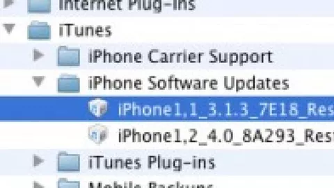 Effettuare il downgrade dell'iPhone 3G[S] da iOS 4 a iOS 3.1.3