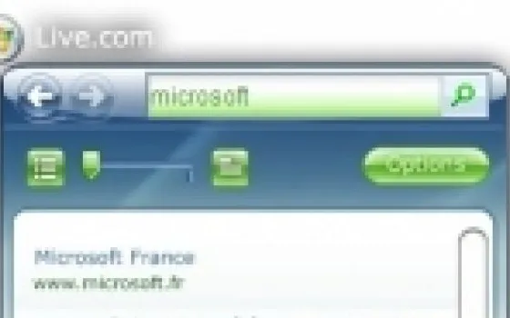 Live Search: la prima widget di Microsoft