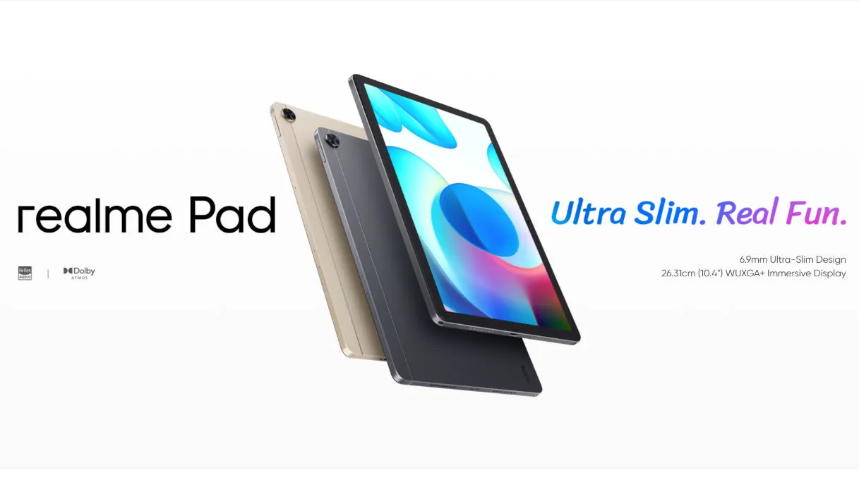 Realme Pad in esclusiva offline negli store Unieuro. E si aggiornerà con Android 12