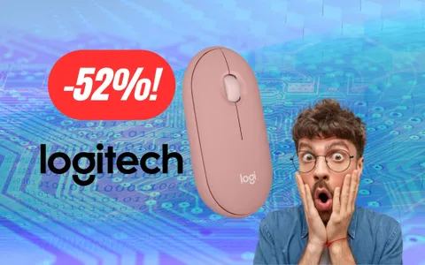 Logitech Pebble: il mouse dal design UNICO al 52% di sconto su Amazon
