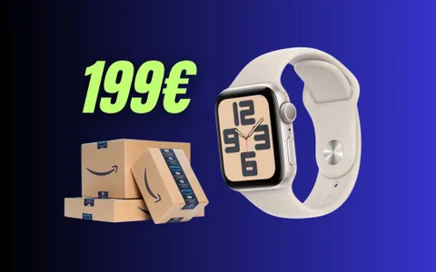 Apple Watch SE a 199€ è un affare CLAMOROSO: sconto Amazon