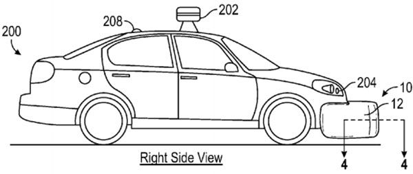 Il brevetto di Google per dotare la propria vettura a guida autonoma di airbag esterni