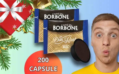 200 Capsule di Caffè Borbone al MINIMO STORICO su eBay