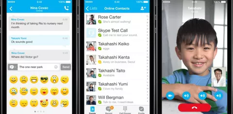 Skype 4.17 per iOS, notifiche push per i messaggi